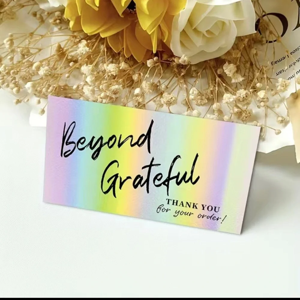 50pc beyond grateful thank you‎ cards